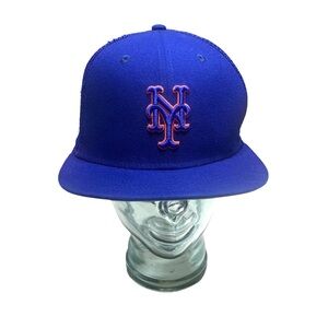 New York Mets New Era Fitted Mesh Hat 7 1/2